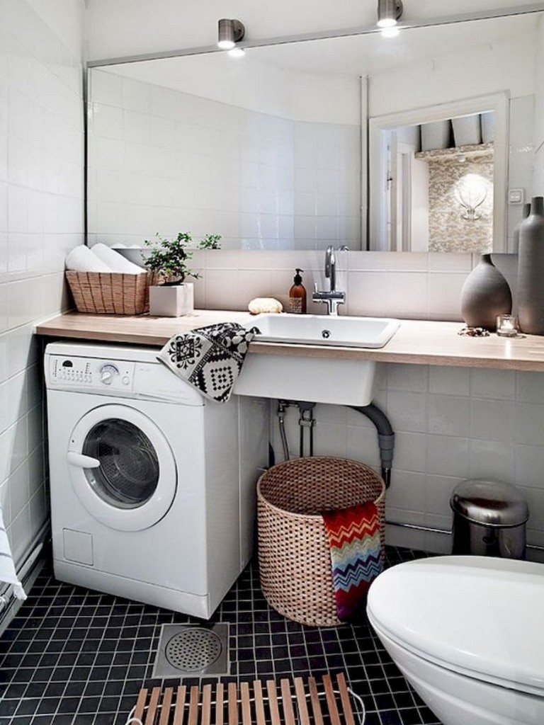 15+ Amazing Scandinavian Laundry Room Design Ideas For Your Apartment ...