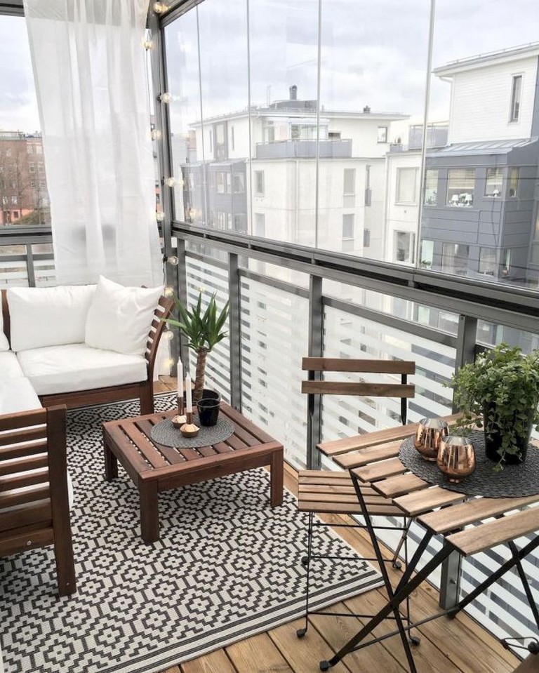 80+ Best Small Apartment Balcony Decorating Ideas - Page 10 of 87