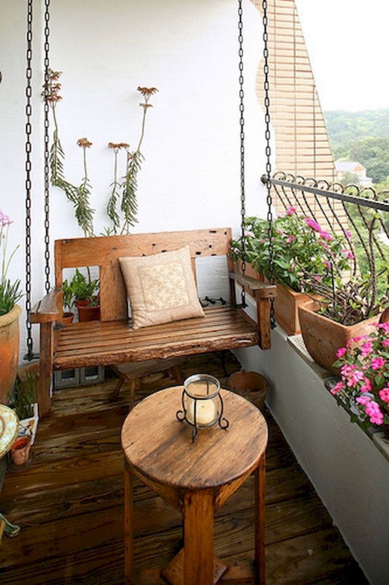 80+ Best Small Apartment Balcony Decorating Ideas - Page 15 of 87