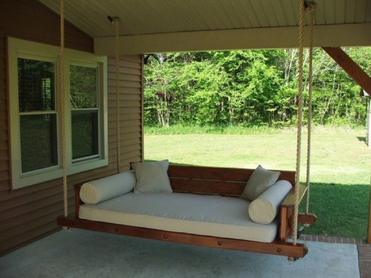 13 Top Ideas For Outdoor Hanging Bed